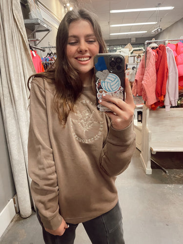 Consider How The Wildflowers Grow Crewneck