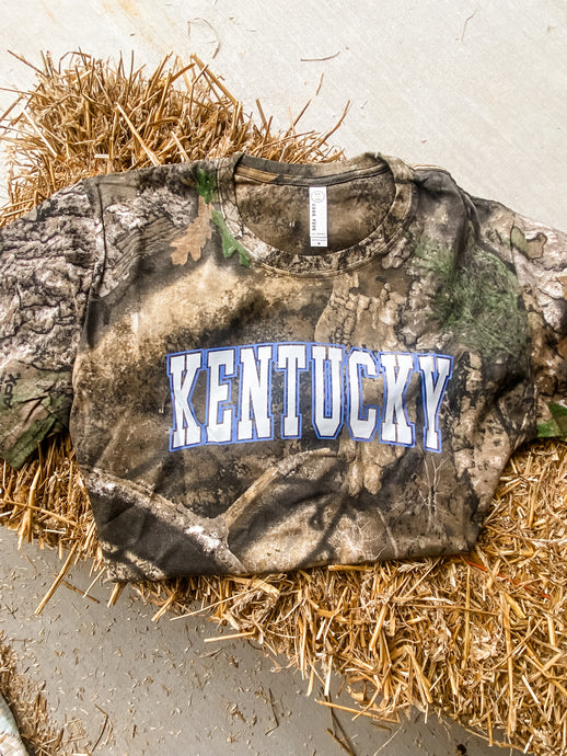 Camo + KENTUCKY tee