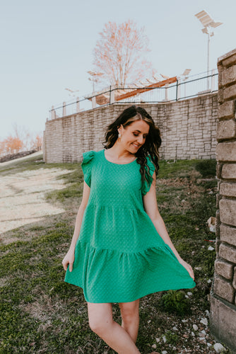 Shamrock Green Dress