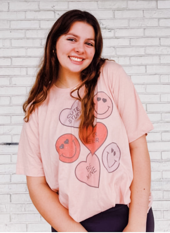 Conversation Hearts Tee