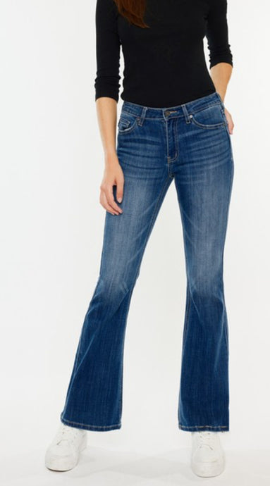 KANCAN High Rise + Bootcut Jeans •Petite•