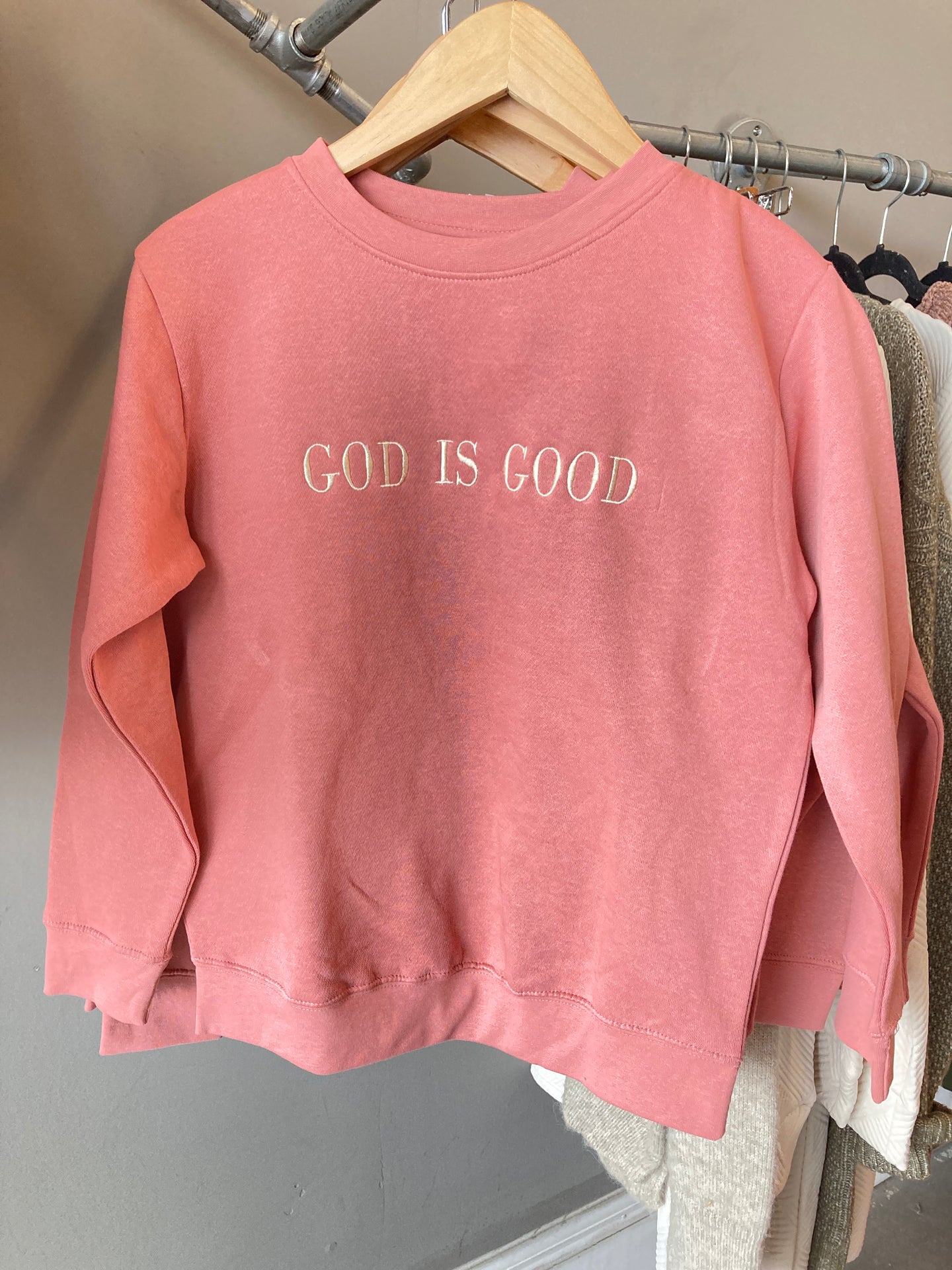 Youth Crewneck + GOD IS GOOD