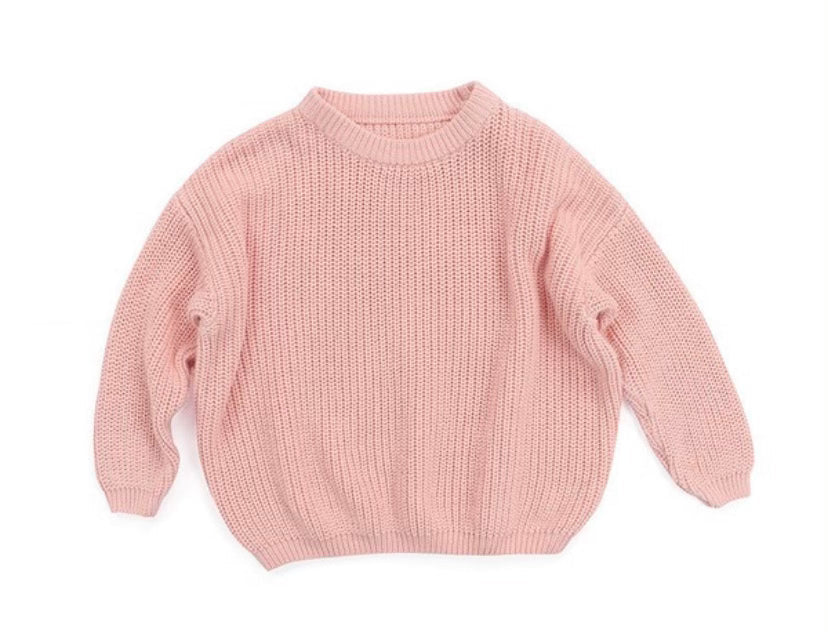 Baby pink toddler sweater