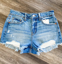 Medium Wash Denim Short + High Waisted [Cello Brand]