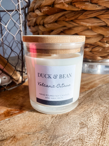 Duck + Bean Volcanic Citrus Candle