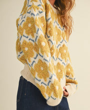 Golden Rod Blooms Sweater