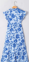 Royal Blue Floral Dress