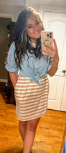 Vintage Wash Chambray Top + Button Down