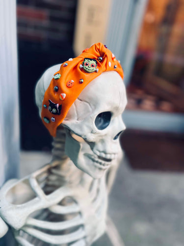 Orange Halloween Headband