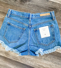 Medium Wash Denim Short + High Waisted [Cello Brand]