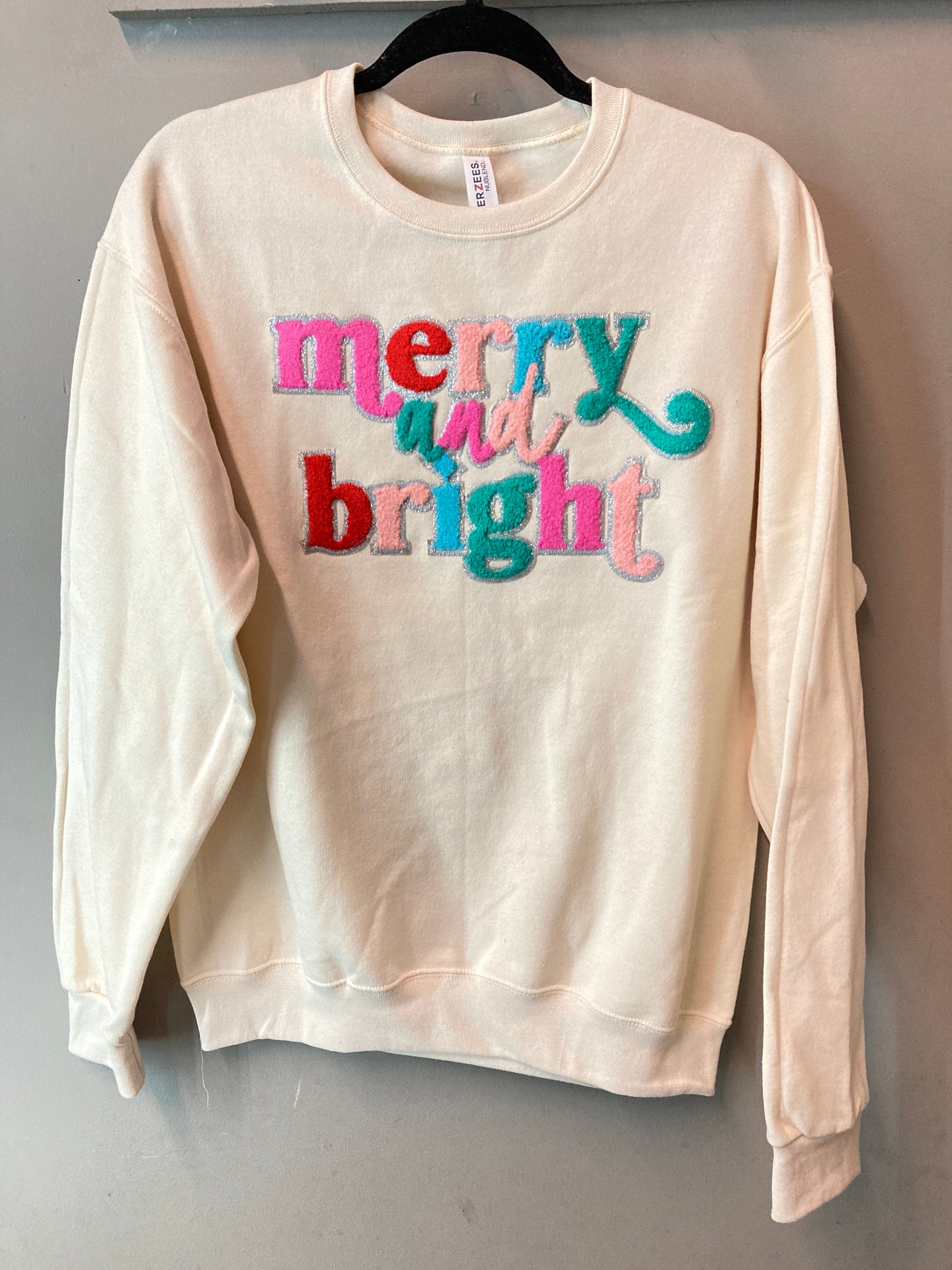 Merry & Bright + Crewneck