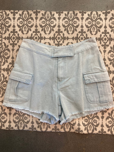 Light Wash Shorts