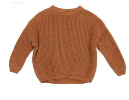 Burnt Orange Toddler Sweater