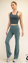 Buttersoft Flare Leggings + Dark Forest Green