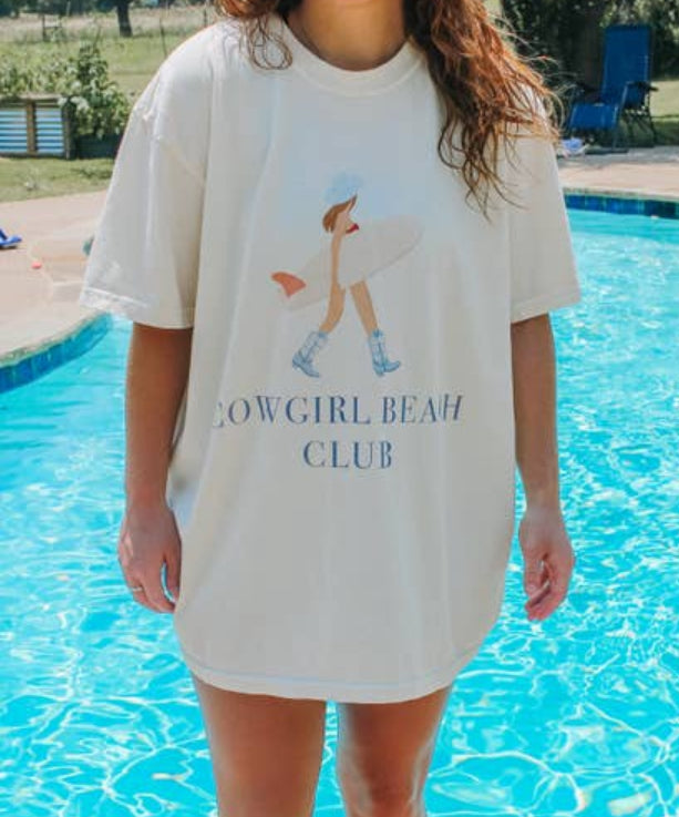 Cowgirl Beach Club Tee