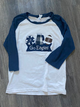 Go Eagles Raglan sleeve + Personalization