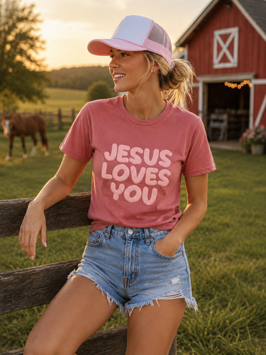 JESUS LOVES YOU Tee