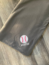 Stadium Blanket + Baseball Personalization