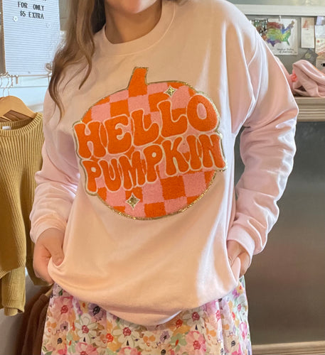 Hello Pumpkin Crewneck