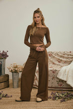 ELASTIC WAIST SIDE PANEL KNIT LOUNGE PANTS: NAVY