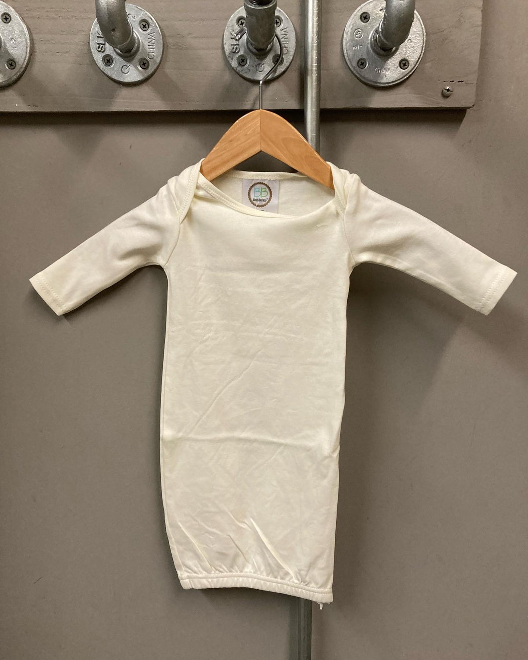Ivory Newborn Gown